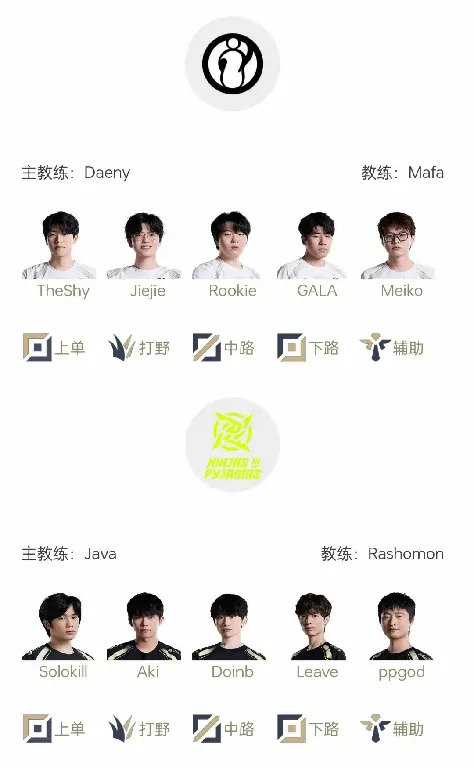 英雄联盟,英雄联盟,LPL,首发名单,英雄联盟