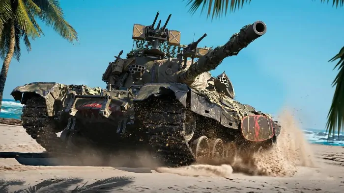 坦克世界M48A5异国终极变身“大巴顿”，配410毫米穿深钢针与陶瓷复合装甲 
