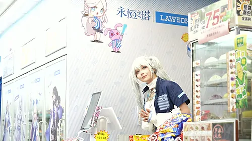 永恒之塔,罗森,联动主题店