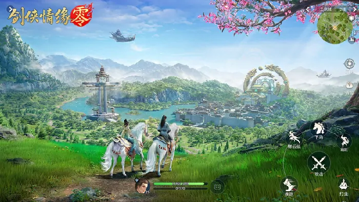 3月5日剑侠情缘·零首测，主打轻松江湖还有AI托管创新玩法 