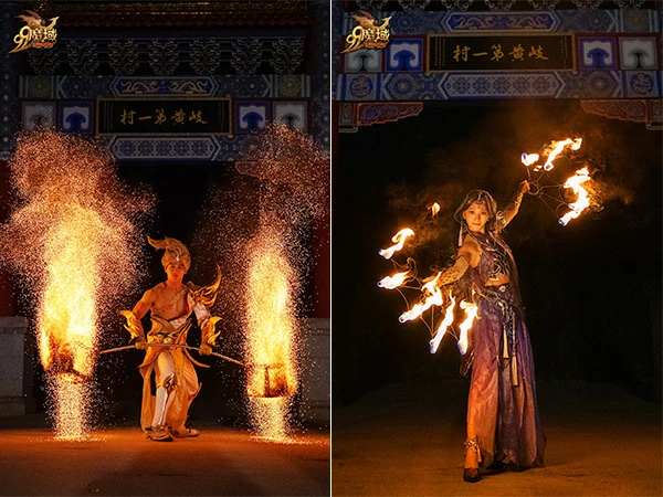 超燃！魔域蛇年幻兽携手非遗英歌舞，带来视觉大“焰”宴