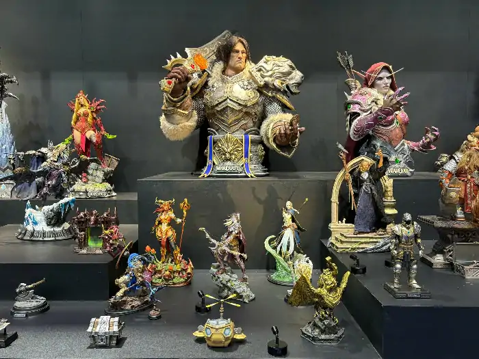ChinaJoy,暴雪,手办,明末：渊虚之羽,试玩,玩家,展览会,上海,数码互动娱乐,展台