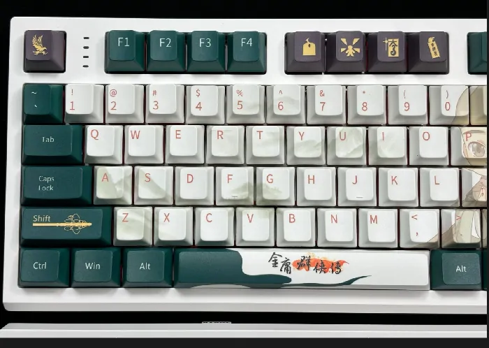 金庸群侠传,武侠,虚竹,玩家见面会,周边键盘