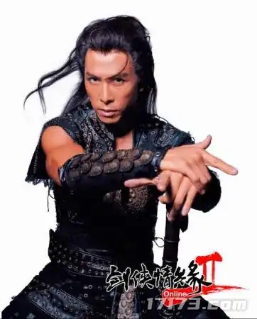 剑网二,甄子丹,武侠游戏,金山公司,七剑,剑侠情缘网络版,公测,国际巨星,动作捕捉,游戏代言