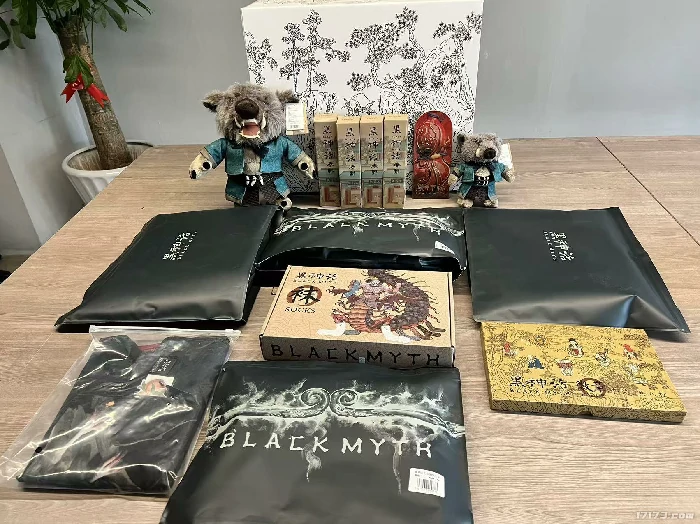 开箱黑神话官方衍生品礼盒，能摸到“实体”猪八戒啦！ 