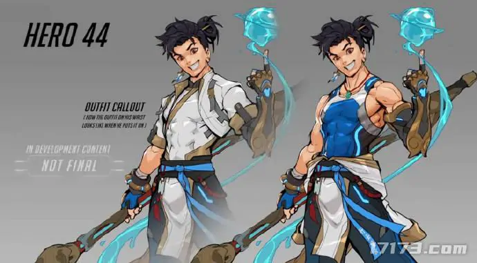 守望先锋,第17赛季,无漾,中国英雄,水元素,埃斯佩兰萨,萨摩亚,角斗领域,神话皮肤,战令系统,守望先锋