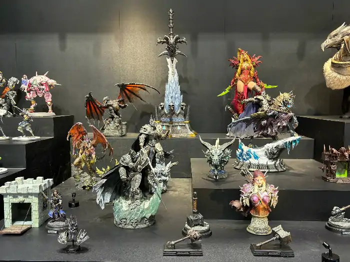 ChinaJoy,暴雪,手办,明末：渊虚之羽,试玩,玩家,展览会,上海,数码互动娱乐,展台