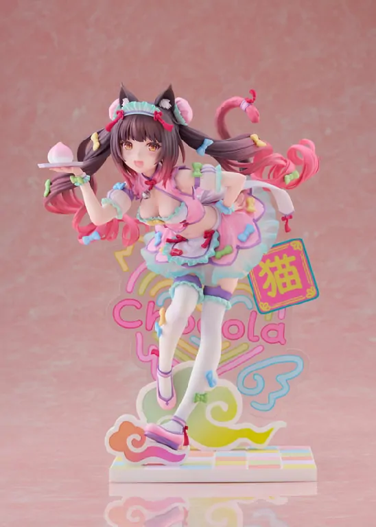 超梦幻！日式中华风猫娘女仆巧克力手办，猫娘乐园现已开启预订！ 