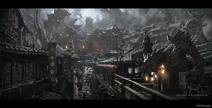 黑神话：悟空,狮驼岭,废案,DLC,杨奇,Artstation,游戏科学,妖怪,机械感,奇幻