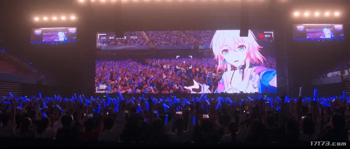 米哈游,二游演唱会,观众,二次元角色