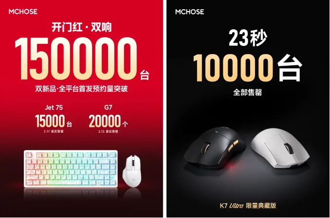 ChinaJoy,迈从,外设,电竞,键盘,鼠标,音频,MCHOSE,磁轴键盘,定制周边