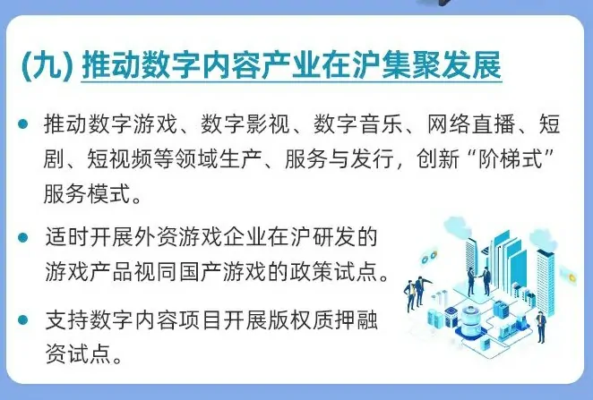 上海首推外资游戏本土化新政在沪研发作品可享国产待遇