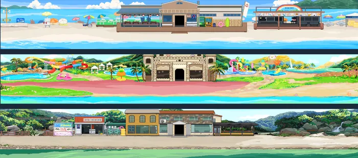 线条小狗：动物温泉,线条小狗,动物温泉,季节主题DLC