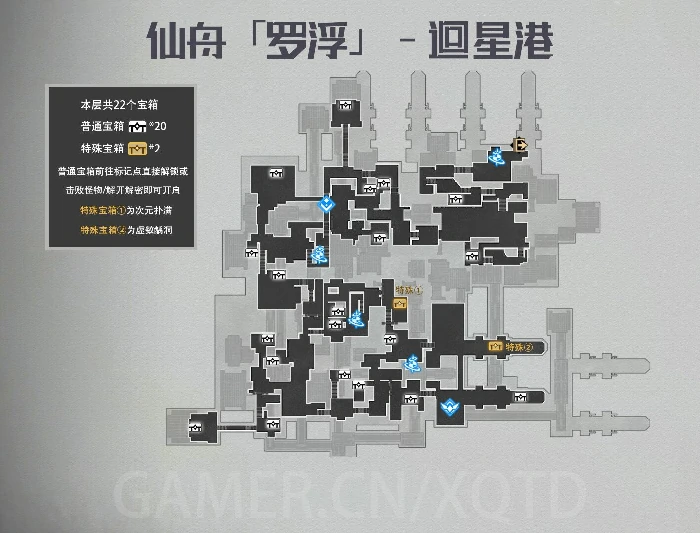 崩坏星穹铁道宝箱,崩坏星穹铁道宝箱大合集,宝箱全搜集攻略,星穹铁道