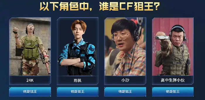 谁是CF狙王