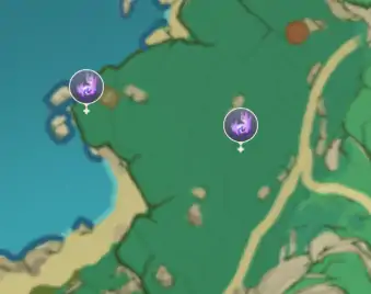 原神荒海雷神瞳位置坐标,原神