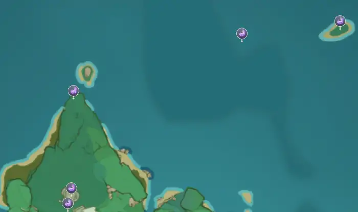 荒海雷神瞳精准坐标 轻松收集不迷路