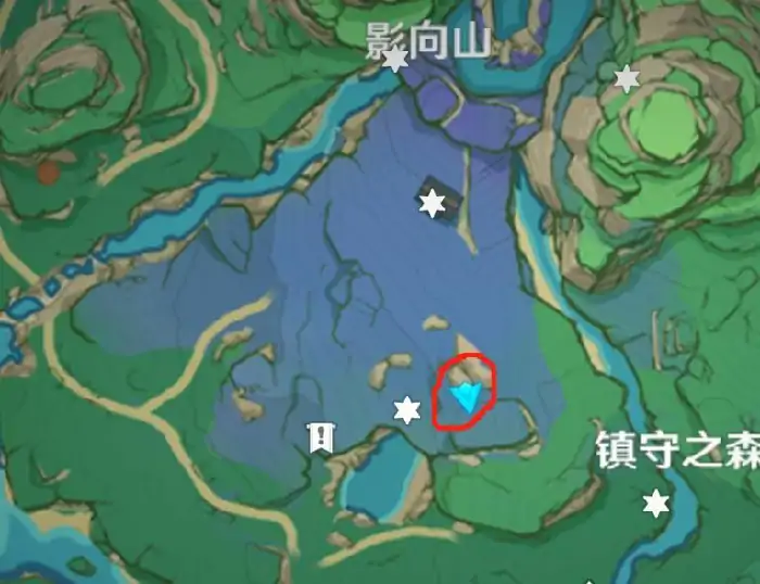 影向山仙灵位置汇总,原神
