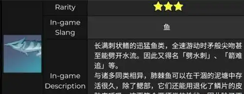 原神肺棘鱼最佳钓鱼点大公开