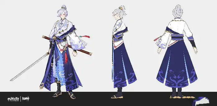 神里绫人立绘是什么样,原神