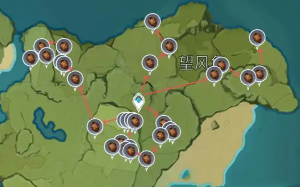 松果采集地点,原神