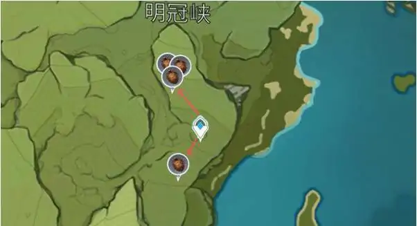 松果采集地点,原神