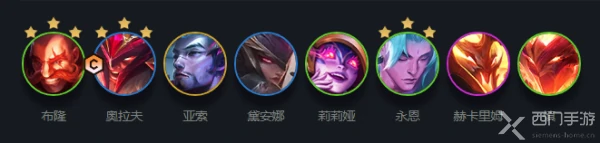 云顶之弈屠戮阵容：狂暴战神奥拉夫一键通关