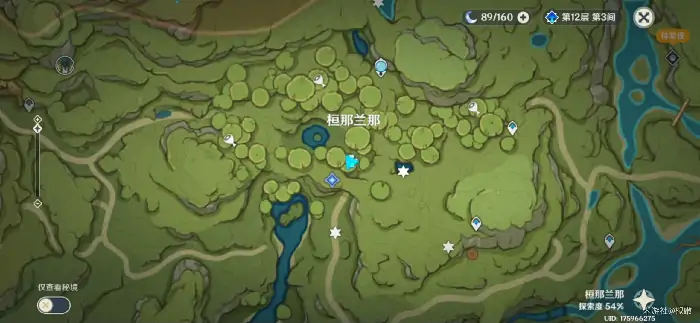 桓那兰那隐藏宝箱攻略 荷叶丛林解谜技巧
