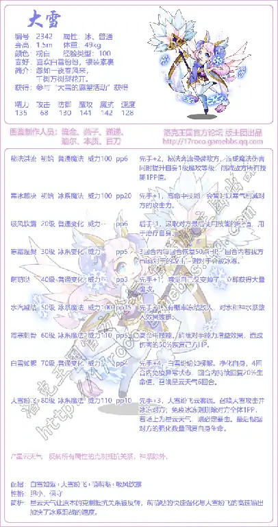 大雪技能搭配推荐