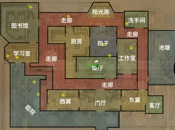 鹅鸭杀地图大全