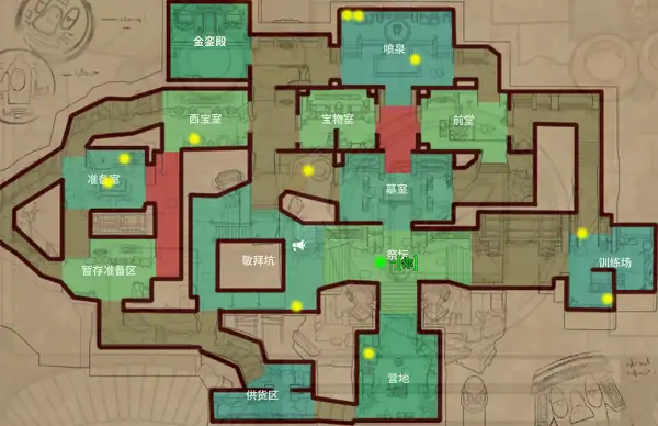 鹅鸭杀地图大全