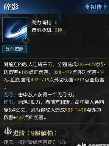 逆水寒老兵服碎梦技能简析,逆水寒