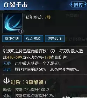 逆水寒老兵服碎梦技能简析,逆水寒
