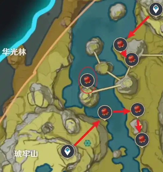 原神绝云椒椒怎么快速采集,原神