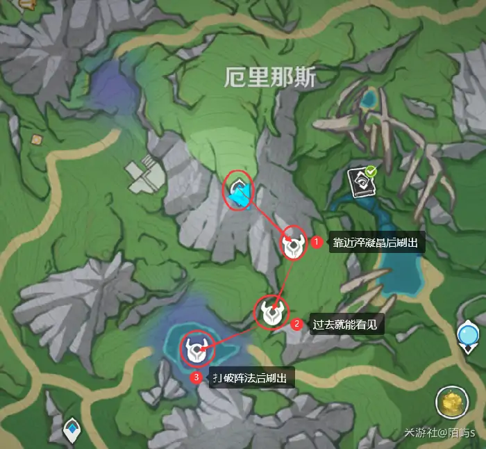 隙境原体刷怪路线,原神