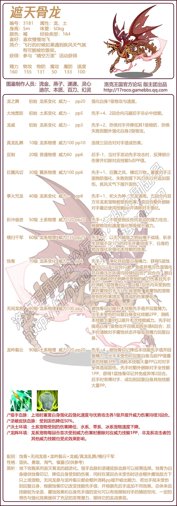 地下宫殿宠物有哪些