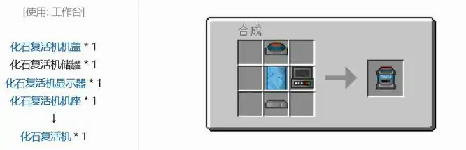 化石复活机制作指南 轻松合成远古生物