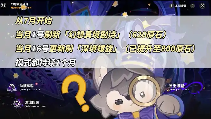 幻想真境剧诗活动玩法,原神