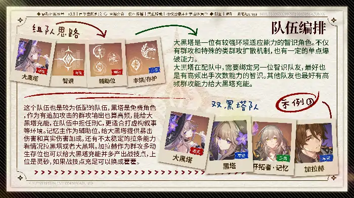 崩坏星穹铁道大黑塔配队推荐,星穹铁道