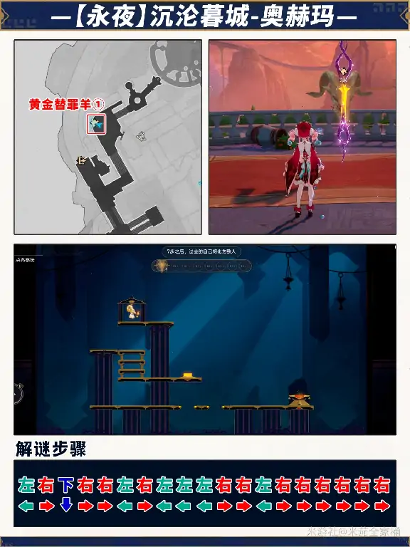 崩坏星穹铁道沉沦暮城奥赫玛黄金替罪羊解密全攻略
