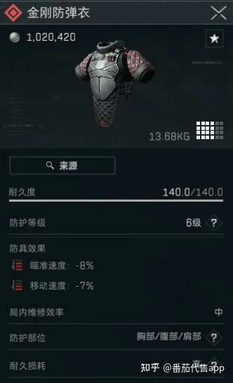 三角洲行动金刚防弹衣实战测评