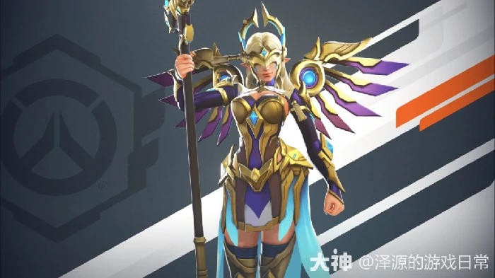 守望先锋圣辉天使联赛皮肤界面代码全解析