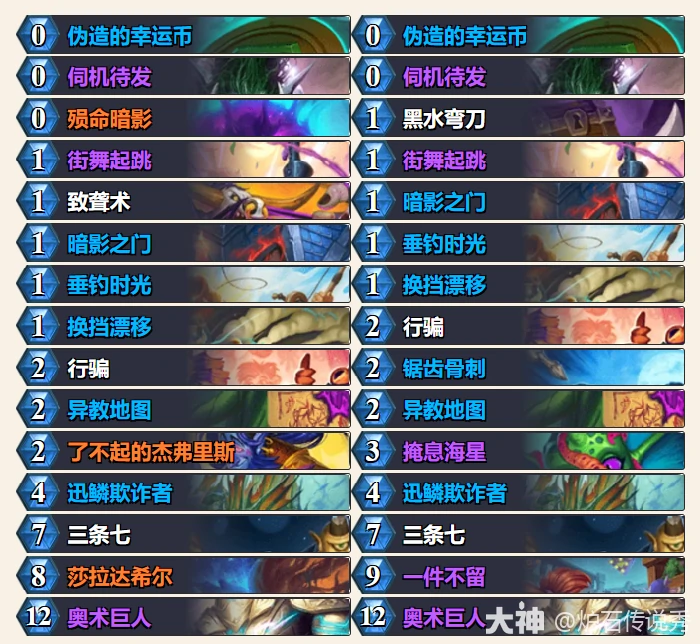33.2狂野奇迹贼卡组推荐：极致爆发轻松上分