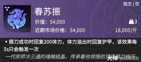 摸金模式春苏振铭文效果一览,永劫无间