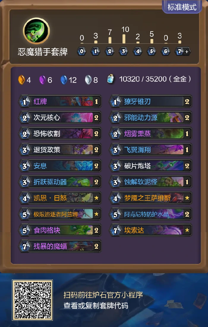 炉石安戈洛龟途星舰瞎卡组玩法解析与代码分享