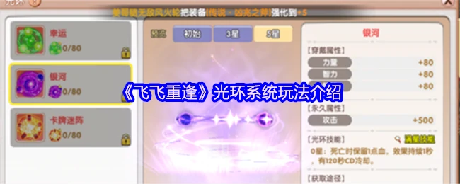 飞飞重逢光环玩法揭秘 全新互动体验等你探索