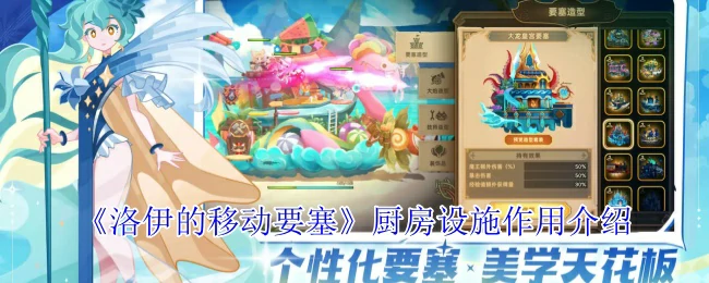 魔法厨房揭秘：洛伊移动要塞的烹饪黑科技