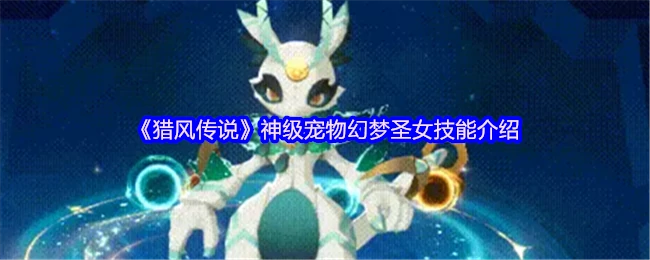 幻梦圣女技能揭秘