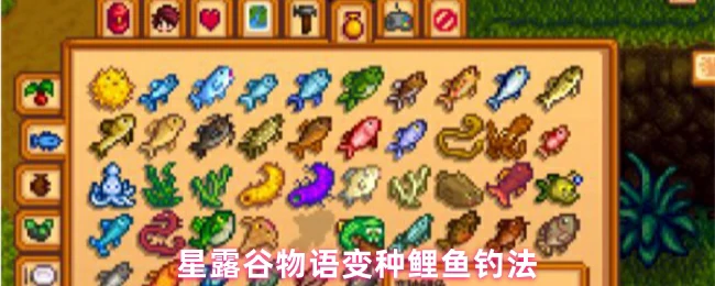 星露谷物语变异鲤鱼高效钓法揭秘