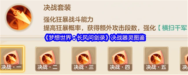 长风问剑录终极器灵对决：揭秘最强神兵图鉴